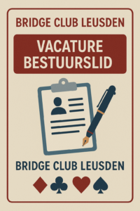 Vacatures in het bestuur van BC Leusden